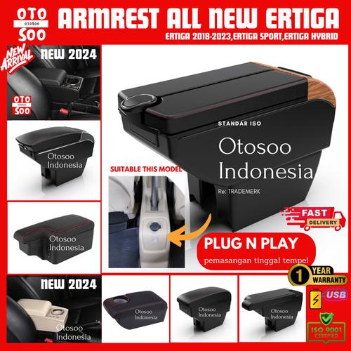 Jual Armrest all new Ertiga ertiga Sport Console Box XL7 All New Ertiga BOXER WOOD, JAHIT
