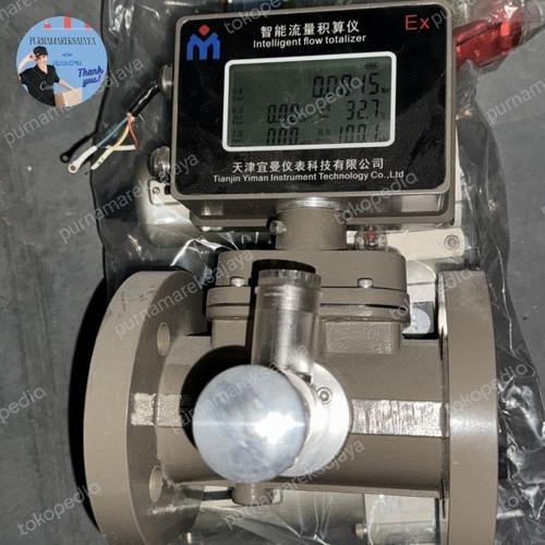 Jual FLOW METER / FLOWMETER TURBINE DIGITAL SHM FLANGE 2" INCH DN50 ...