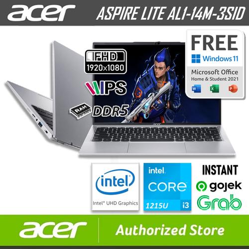 Promo ACER Aspire Lite AL14 51M 37GM i3 1215U 8/512GB SSD W11 14" WUXGA