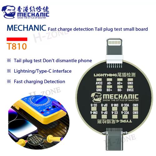 T810 Tips Jual MECHANIC DT3 T810 Plug Test Board USB C Lightning Type A Micro ...