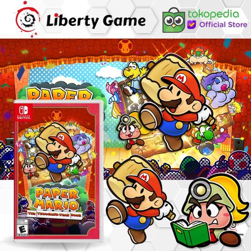 Nintendo Switch Paper Mario The Thousand Year Door di Liberty Game Store  Tokopedia