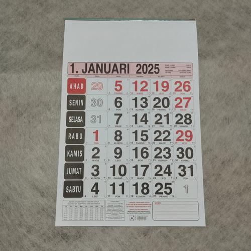 Jual kalender bulanan kalender jawa kalender almanak dinding - Kecil ...