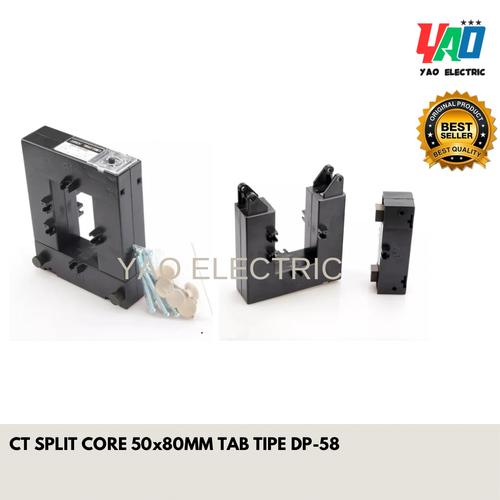Jual CT SPLIT CORE/ Current Transformer split core 50x80MM, 400/5A 500 ...