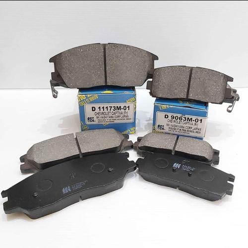 Jual Kampas rem Captiva Diesel Depan dan Belakang MK Kashiyama Discpad ...