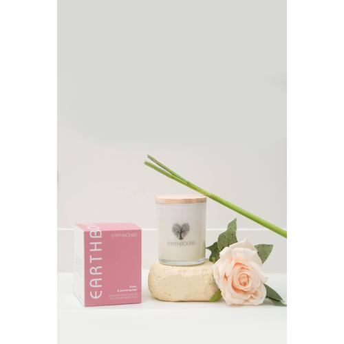 Jual Earthbound Rose & Lemongrass Scented Candle Jakarta Utara