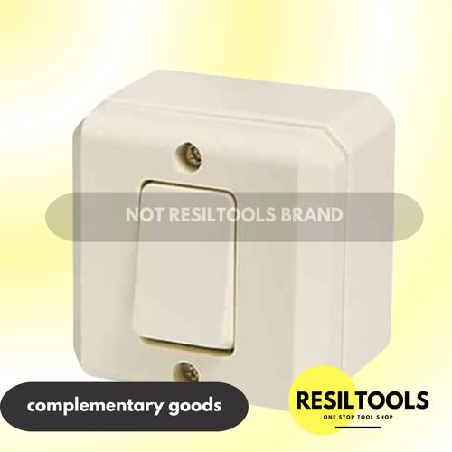 Promo Saklar Single Outbow Broco 16210 Switch On Off 1 Gang Sakelar ...