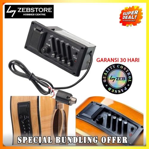 Jual Equalizer Preamp EQ 7545 R Gitar Akustik Elektrik 4Band Kota