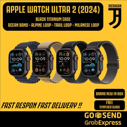 Promo Apple Watch Ultra 2024 Black Titanium Case 49mm Trail