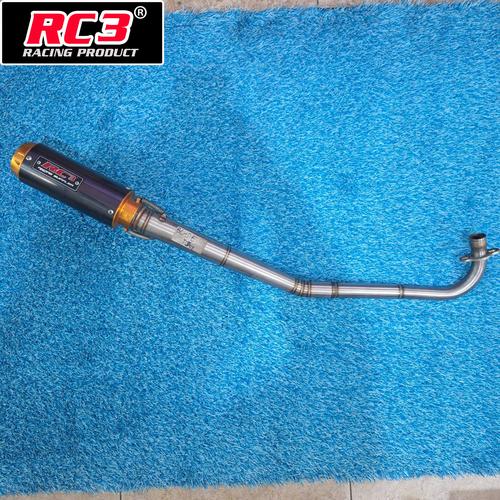 Jual Knalpot Racing RC3 Honda Blade Tipe Panjang Tune Up Harian
