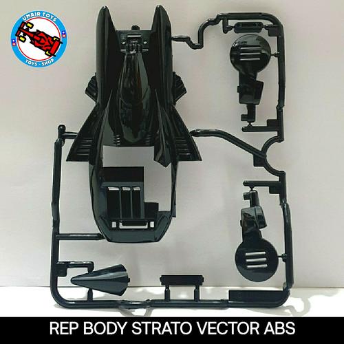 Jual Tamiya Body Strato Vector ABS / Rep body tamiya strato vector ...