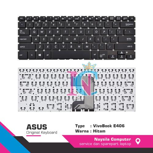 Tastiera Completa US Nuova Per ASUS E406, E406S, E406M, L406, E406MA – Layout Americano - Foto 4