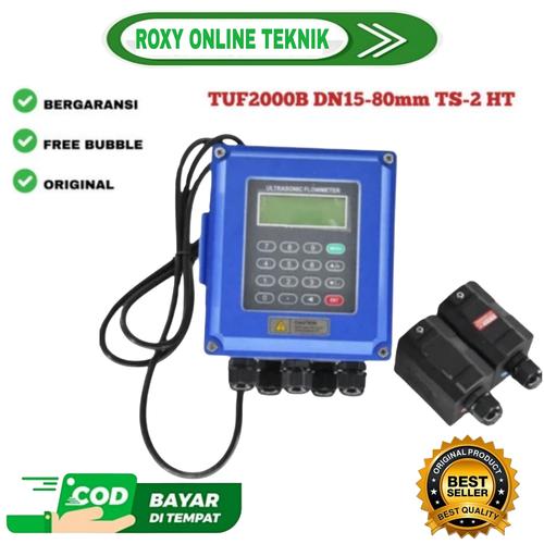 Jual Clamp On Ultrasonic Flow Meter TUF2000B DN15-80mm TS-2 HT ...