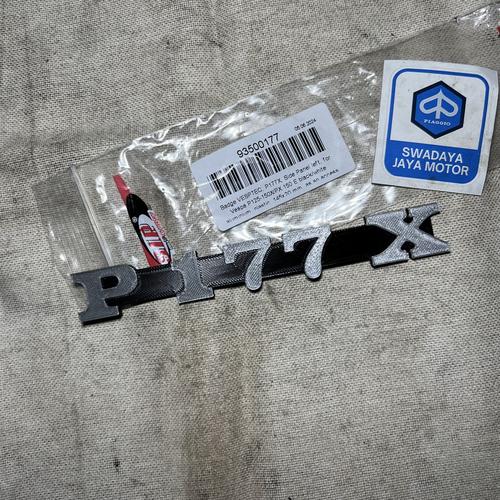 Jual Emblem P177X SIP Vespa PX Excel Exclusive Strada 177cc Kota