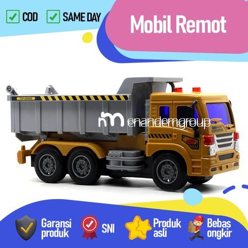 Springkle Mainan Jual RC Mainan Mobil Remot Kontrol Dump Truk Tanah Springkle Remot ...