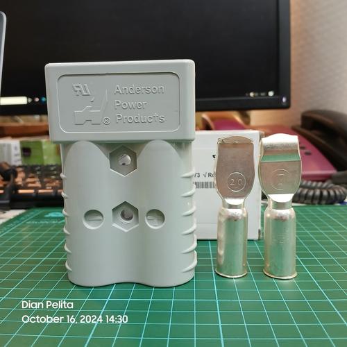 Jual Anderson Socket Battery Connector SB 350A 600V Gray - Jakarta ...