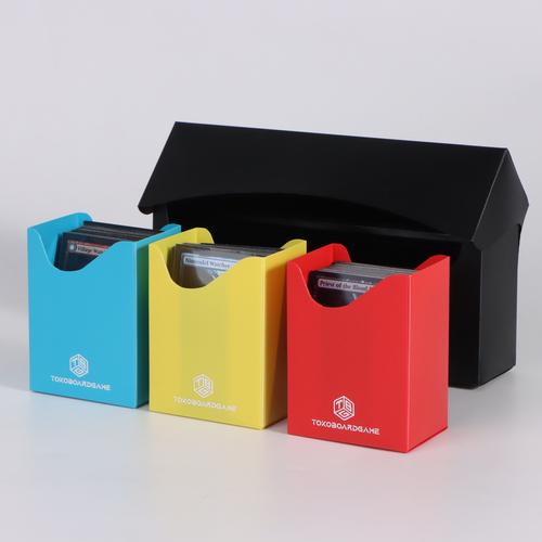Promo Triple Deck Holder 240+ Board Game Deck Box Card Game Organizer