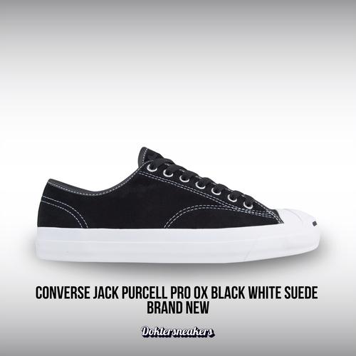 Jual CONVERSE CONS JACK PURCELL PRO OX BLACK WHITE