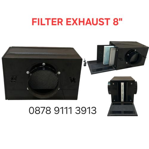 Jual Filter exhaust fan carbon box filter inline fan 8 inch hepa filter ...