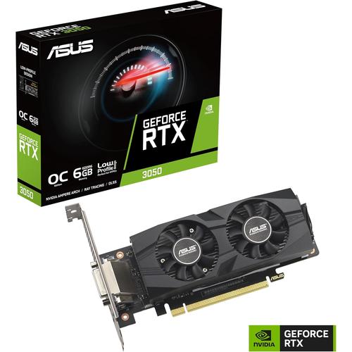 Promo ASUS GeForce RTX 3050 LP Low profile BRK OC Edition 6GB