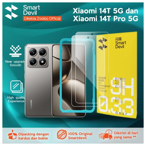 Promo SmartDevil Tempered Glass Xiaomi 14T 5G Xiaomi 14T Pro 5G HD