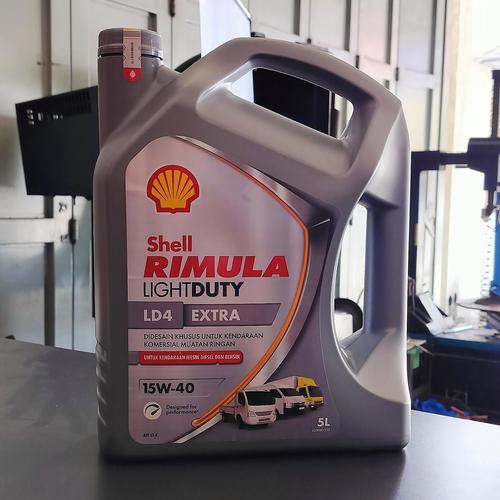 Jual Shell Rimula LD4 Extra 15W-40 (Light Duty) untuk bensin dan solar ...