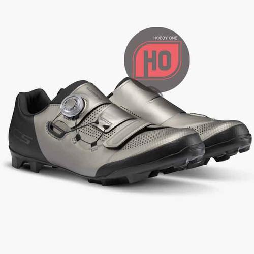 Jual SHIMANO XC5 SHXC502 MEN Sepatu Cleat MTB Silver, 43 Kota Bandung Hobby One