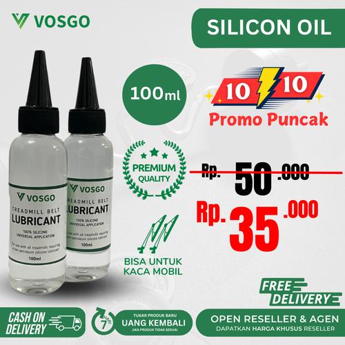 Promo Pelumas Treadmill Silicone Oil Lubricant Oil Minyak Treadmill