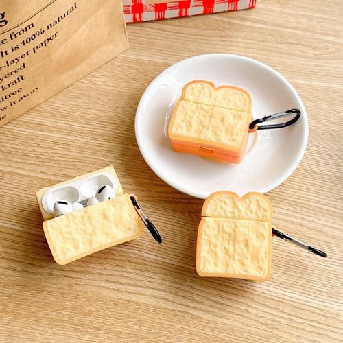 Jual [Awksome] Airpods Soft Case Gen 1/2, PRO / Silicone Fluffy Bread