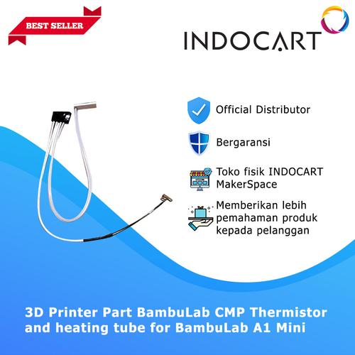 Jual 3D Printer Parts BambuLab Compatible Thermistor and Heating Tube