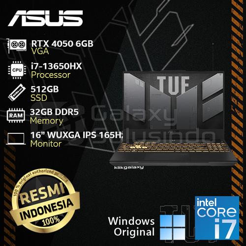 Promo ASUS TUF F16 GAMING FX607JUI745J1GO GeForce RTX4050 AMD Ryzen 7