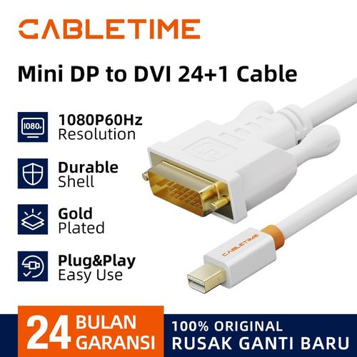 Jual Kabel Mini DisplayPort to DVID VGA Monitor Display Cable Mini