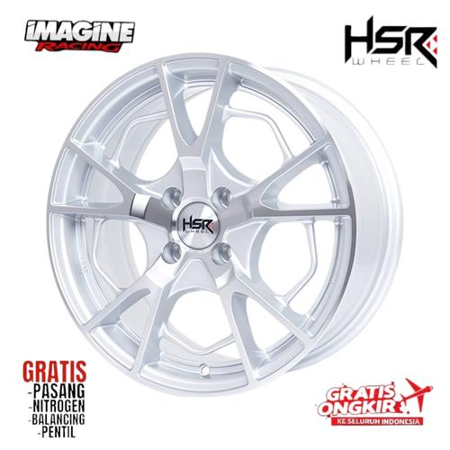 Jual VELG MOBIL HSR R16 EXIMIUS 4X100 UNTUK MAZDA1 VIOS CITY YARIS ...