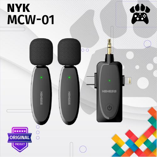 Jual NYK Nemesis MCW 01 ERATO Wireless Microphone with 3in1 Connection