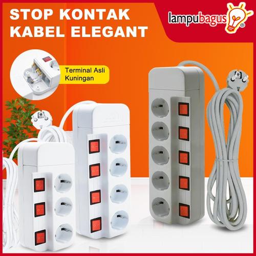 Jual Stop Kontak Kabel + Saklar On Off / Stop Kontak Kabel Switch On ...