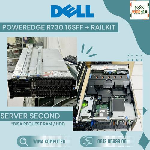 Serveur Dell PowerEdge R730 Reconditionné - 2 Xeon 2680 V4, 128GB RAM, 8xSFF - Garantie 3 Mois