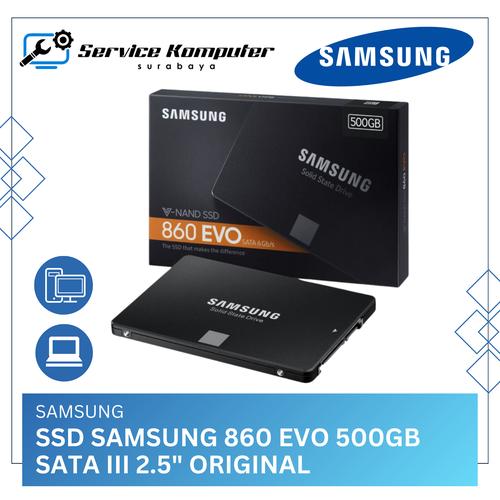 Sata Iii Samsung 500gb 860 Evo Sata New Samsung SSD 860 EVO 500GB SATA III  6Gbp/s Hard Drive