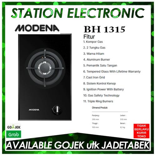 Promo MODENA BH 1315 Kompor Gas 1 Tungku Khusus GoJek Cicil 0 3x