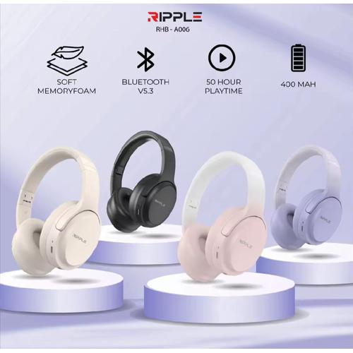 Jual HEADSET RIPPLE BLUETOOTH BANDO RHB - A006 - Putih - Kota Makassar ...