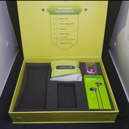Jual Merchandise Bundling Samsung Galaxy A05 Tasbih Digital/Sajadah dan