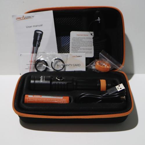 ORCATORCH D530V Snoot Unterwasserlampe - Aluminium Snoot Für Makrofotografie & Videografie