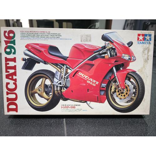 Tamiya 14068 – Maquette Moto Ducati 916 Au 1/12 – Kit à Monter Et Peindre