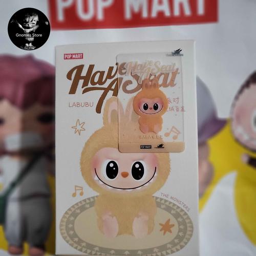 Jual Labubu The Monster V2 Have A Seat Vinyl Plush SEALED FOIL ORIGINAL
