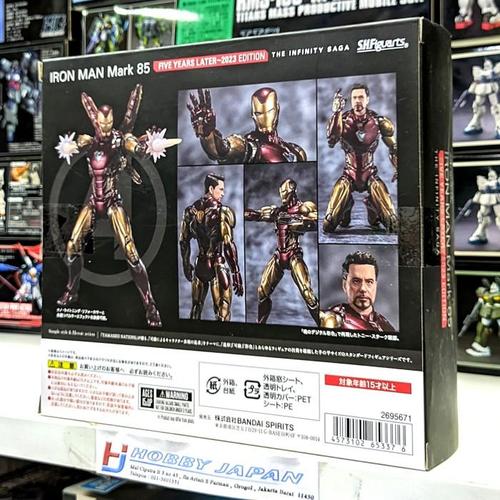 Jual New Shf Iron Man Mark 85 - 5 Years Later 2023 Edition The Infinity ...