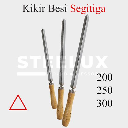 Jual Kikir HSS Besi Segitiga Triangle Asah Panjang 300 mm 12 Inch File ...