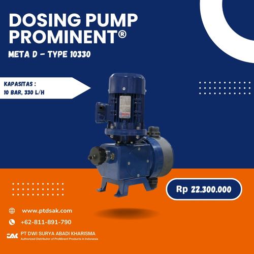 Jual Dosing Pump Prominent | Meta D - Type 10330, 10 Bar, 330 l/h ...