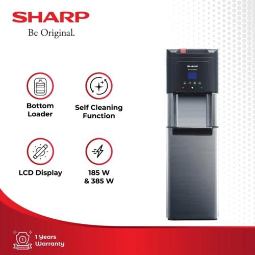 Jual SHARP WATER DISPENSER GALON BAWAH SELF CLEANING STAINLESS DIGITAL