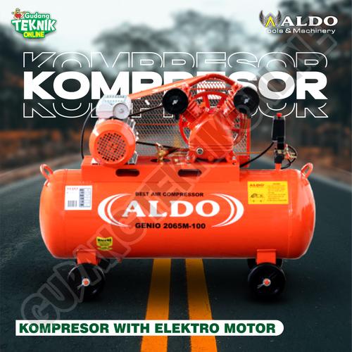 Jual Kompresor Angin LISTRIK 30L 60L 100L ALDO 1051-30M 2051-60M 2065 ...