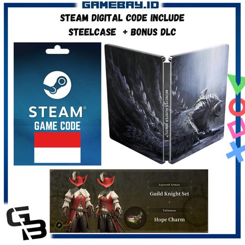 Promo PC Steam Monster Hunter Wilds / MH Wilds Voucher Code / Gift Card