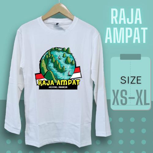 Jual Kaos LP Oleh-oleh Souvenir Raja Ampat Destinasi Wisata Alam ...