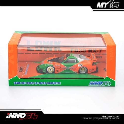 Jual INNO 1/64 MAZDA RX7 Liberty Walk LBWK RX-7 FD3S LB Super ...